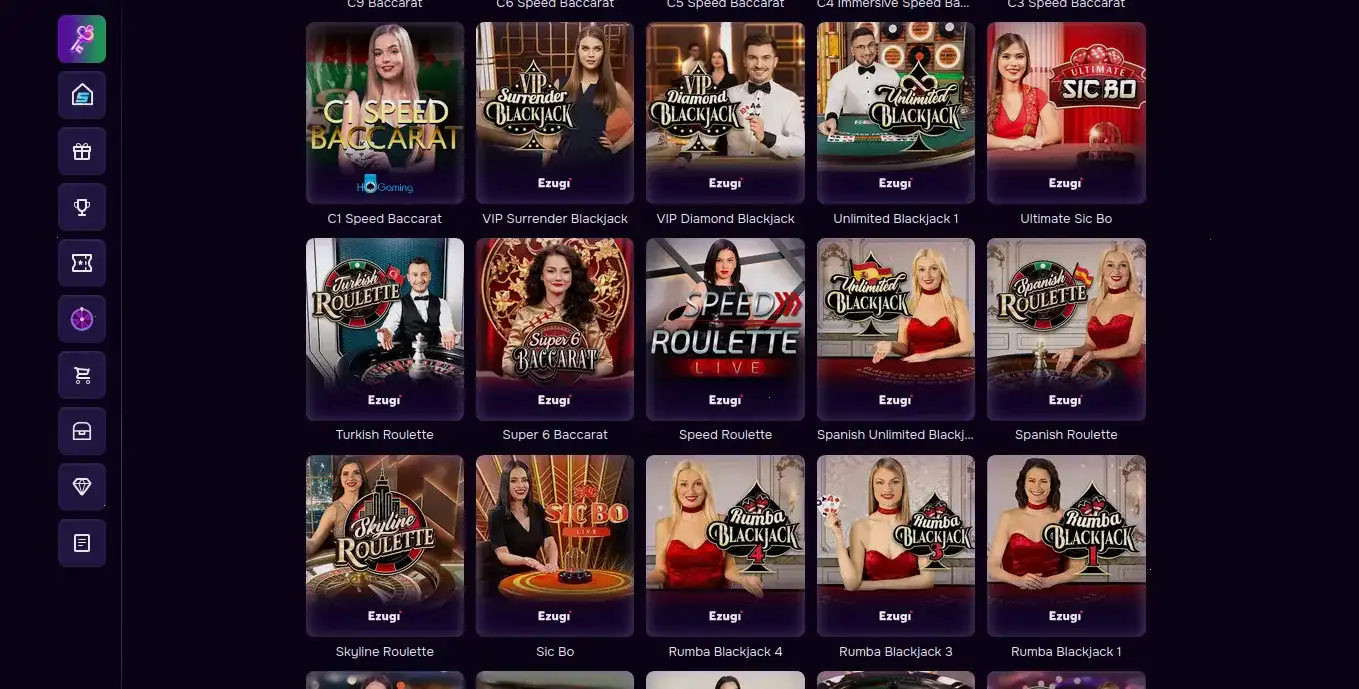 Мобильный интерфейс Лаккли казино на экране смартфона